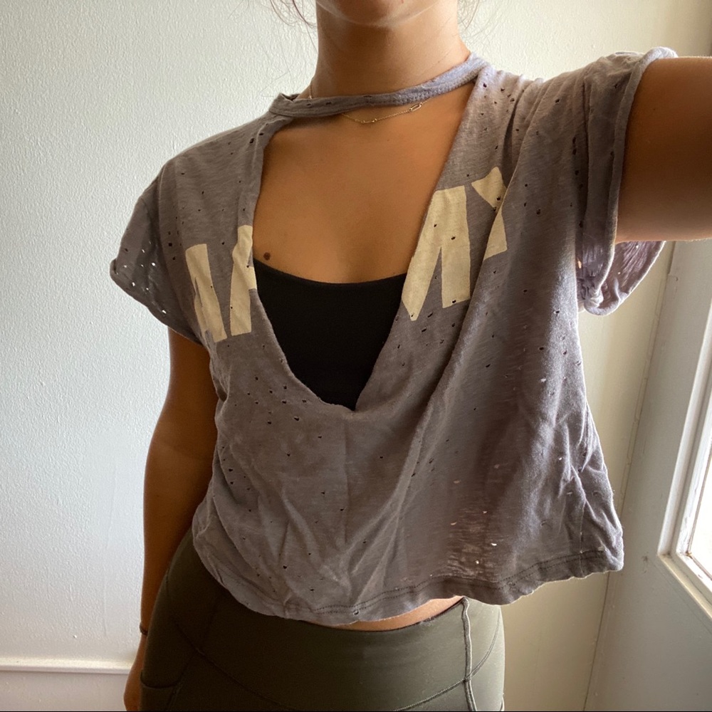 Cut out t-shirt